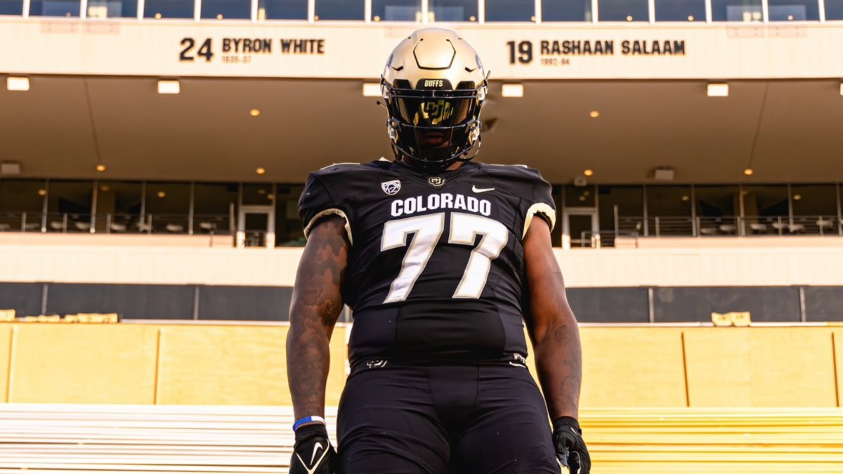 Jordan Seaton at Colorado's Folsom Field